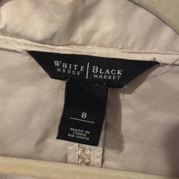 White House Black Market
Jacket Womens 8 Medium Eyelet
/Zip /Tan - Picture 9 of 13